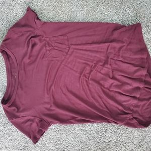 Maroon shirt